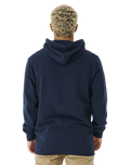 The Rip Curl Mens Stapler Hoodie in Navy