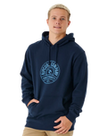 The Rip Curl Mens Stapler Hoodie in Navy