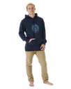 The Rip Curl Mens Stapler Hoodie in Navy