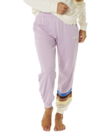 The Rip Curl Womens Surf Revival Joggers in Lilac