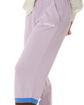 The Rip Curl Womens Surf Revival Joggers in Lilac