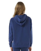 The Rip Curl Girls Girls Summer Solstice Hoodie in Washed Navy