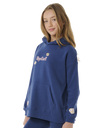 The Rip Curl Girls Girls Summer Solstice Hoodie in Washed Navy