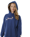 The Rip Curl Girls Girls Summer Solstice Hoodie in Washed Navy