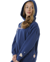 The Rip Curl Girls Girls Summer Solstice Hoodie in Washed Navy