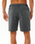 The Rip Curl Mens Boardwalk Reggie Easy Fit Walkshorts in Washed Black