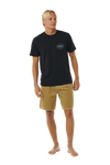 The Rip Curl Mens Classic Surf Corduroy Walkshorts in Dark Khaki