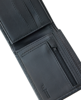 The Rip Curl Mens Stashed Wallet in Black