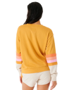 The Rip Curl Womens Surfbreak Sweatshirt in Gold