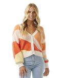 The Rip Curl Womens High Tide Knit Cardigan in Multi