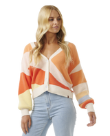 The Rip Curl Womens High Tide Knit Cardigan in Multi