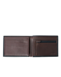 The Rip Curl Mens Pumped Emboss Wallet in Black & Brown