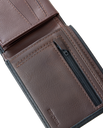 The Rip Curl Mens Pumped Emboss Wallet in Black & Brown