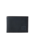 The Rip Curl Mens Patched Wallet in Black