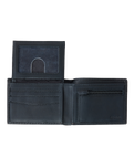 The Rip Curl Mens Patched Wallet in Black