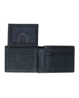 The Rip Curl Mens Patched Wallet in Black