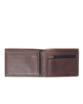 The Rip Curl Mens Patched Wallet in Brown