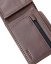 The Rip Curl Mens Patched Wallet in Brown