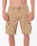 The Rip Curl Mens Trail Cargo Walkshorts in Khaki