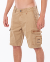 The Rip Curl Mens Trail Cargo Walkshorts in Khaki