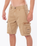 The Rip Curl Mens Trail Cargo Walkshorts in Khaki