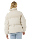 The Rip Curl Womens High Tide Mixed Cord Jacket in Off White