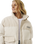 The Rip Curl Womens High Tide Mixed Cord Jacket in Off White