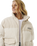 The Rip Curl Womens High Tide Mixed Cord Jacket in Off White