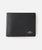 The Rip Curl Mens Diamond RFID 2 in 1 Wallet in Black