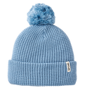 The Rip Curl Womens Anoeta Pom Pom Beanie in Dusty Blue