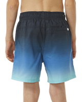 The Rip Curl Boys Boys Fade Volley Shorts in Vintage Navy