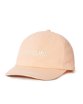 The Rip Curl Womens Surf Spray 5 Panel Cap in Bright Peach