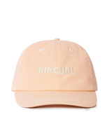 The Rip Curl Womens Surf Spray 5 Panel Cap in Bright Peach