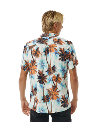 The Rip Curl Mens Barrel Killa Shirt in Mint