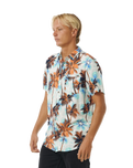 The Rip Curl Mens Barrel Killa Shirt in Mint