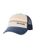 The Rip Curl Womens Mixed Revival Trucker Cap in Navy & Tan