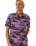 The Rip Curl Mens Party Pack Shirt in Dusty Purple