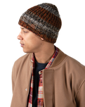 The Barts Mens Akotan Beanie in Rust