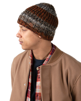 The Barts Mens Akotan Beanie in Rust