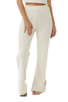 The Rip Curl Womens Sea Of Dreams Rib Trousers in Natural