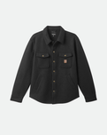 The Brixton Mens Durham Felted Stretch Jacket in Black