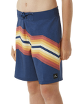 The Rip Curl Boys Boys Inverted Boardshorts in Washed Navy