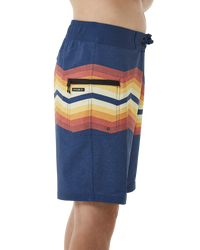 The Rip Curl Boys Boys Inverted Boardshorts in Washed Navy