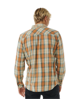 The Rip Curl Mens SWC Flannel Shirt in Clay