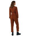 The Rip Curl Womens Combi Searcher Jumpsuit in Dark Brown