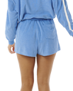 The Rip Curl Womens High Tide Terry Shorts in Bright Blue