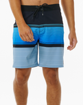 The Rip Curl Mens Mirage Daybreaker Boardshorts in Black & Blue