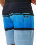 The Rip Curl Mens Mirage Daybreaker Boardshorts in Black & Blue