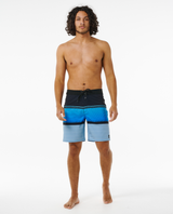 The Rip Curl Mens Mirage Daybreaker Boardshorts in Black & Blue