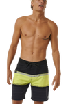 The Rip Curl Mens Mirage Daybreaker Boardshorts in Neon Lime